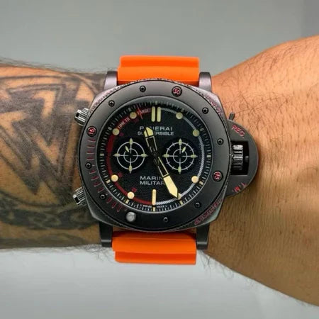 Relógio panerai submersible marina
