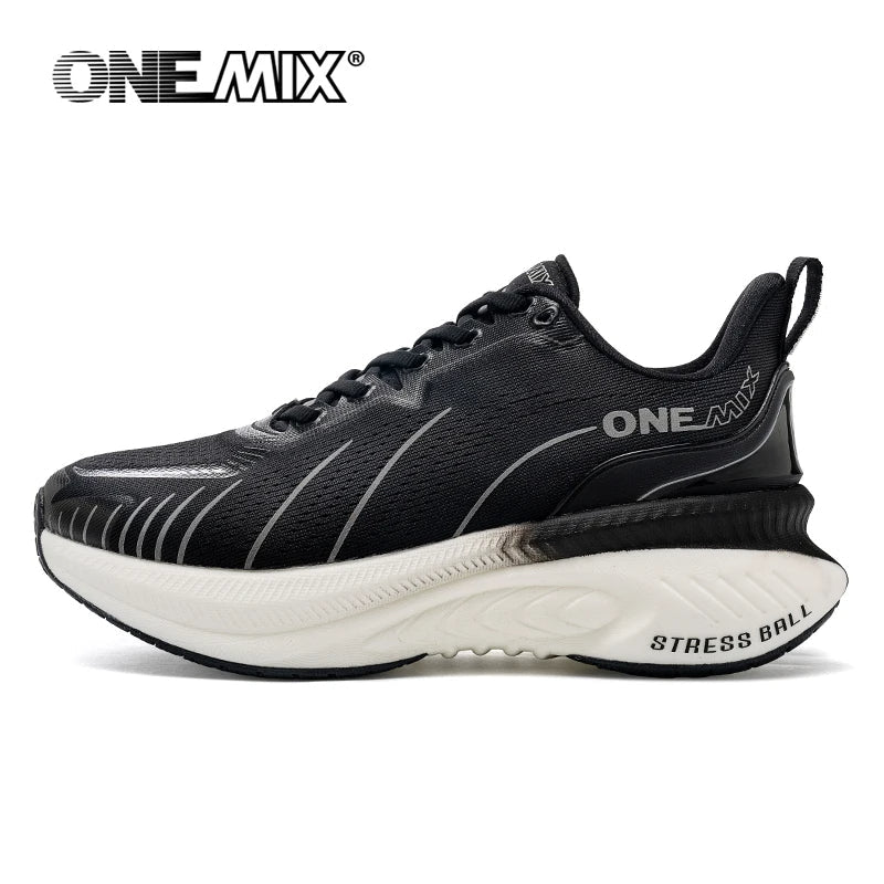ONEMIX ORIGINAL Tênis de corrida branco para homens e mulheres