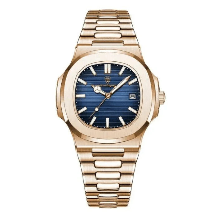 Relógio Masculino Dourado Perfect Classic